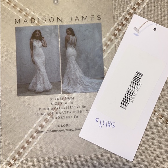 Madison James Wedding Gown - Picture 9 of 10